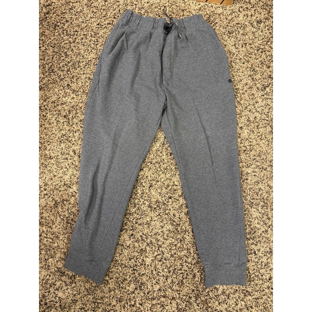 Gaiam Men's Yoga Lounge Jogger Sweatpants - Heather Grey- Large-